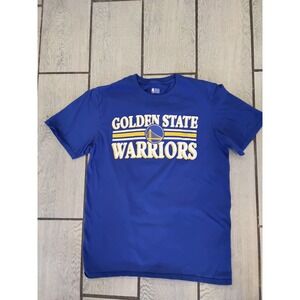 Golden State Warriors NBA Royal Blue T Shirt Mens Size Medium